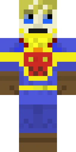 Золотой скин Майнкрафт — скачать PNG бесплатно