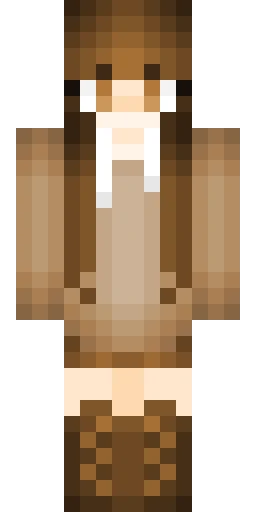 Милый скин Майнкрафт — скачать PNG бесплатно