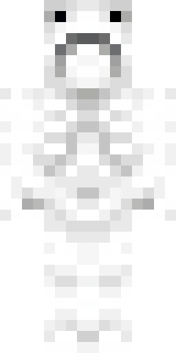 Страшный скин Майнкрафт — скачать PNG бесплатно