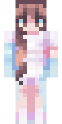 Розовый скин Майнкрафт — скачать PNG бесплатно