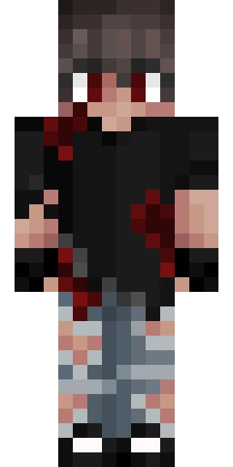 Страшный скин Майнкрафт — скачать PNG бесплатно