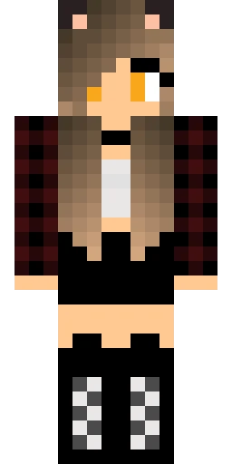 Кошка скин Майнкрафт — скачать PNG бесплатно