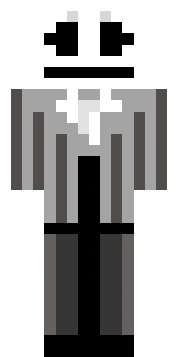 Страшный скин Майнкрафт — скачать PNG бесплатно