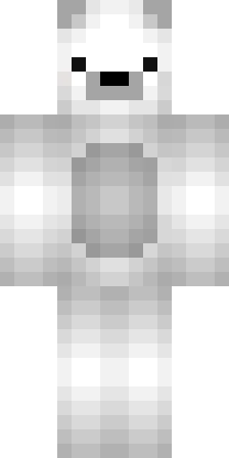 Серый скин Майнкрафт — скачать PNG бесплатно