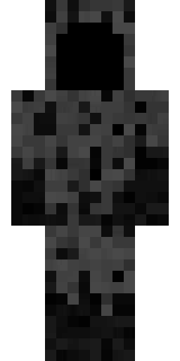 Страшный скин Майнкрафт — скачать PNG бесплатно