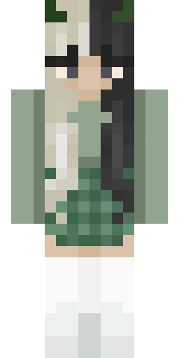 Зелёный скин Майнкрафт — скачать PNG бесплатно