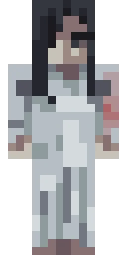 Страшный скин Майнкрафт — скачать PNG бесплатно