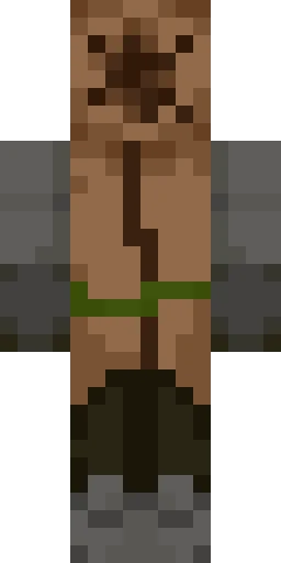 Страшный скин Майнкрафт — скачать PNG бесплатно