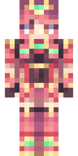 Красный скин Майнкрафт — скачать PNG бесплатно