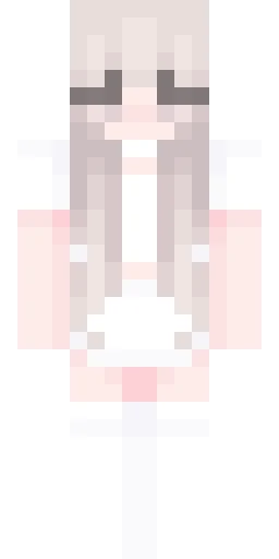 Белый скин Майнкрафт — скачать PNG бесплатно