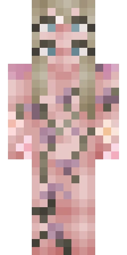 Розовый скин Майнкрафт — скачать PNG бесплатно