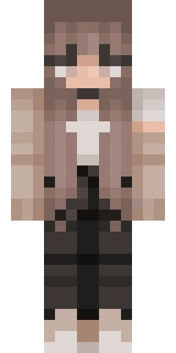 Белый скин Майнкрафт — скачать PNG бесплатно