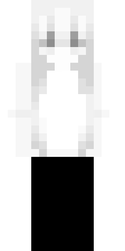 Белый скин Майнкрафт — скачать PNG бесплатно