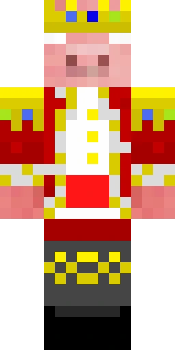 Свинья скин Майнкрафт — скачать PNG бесплатно