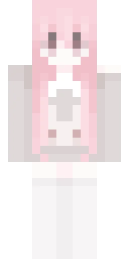 Розовый скин Майнкрафт — скачать PNG бесплатно