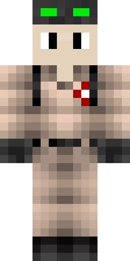 Страшный скин Майнкрафт — скачать PNG бесплатно