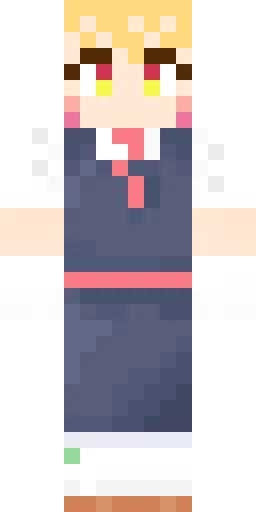 Аниме скин Майнкрафт — скачать PNG бесплатно