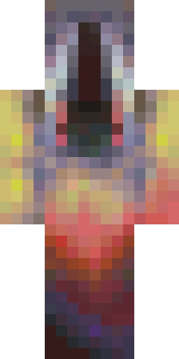 Страшный скин Майнкрафт — скачать PNG бесплатно