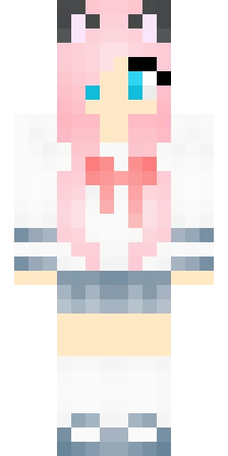 Кошка скин Майнкрафт — скачать PNG бесплатно
