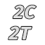 2C2T