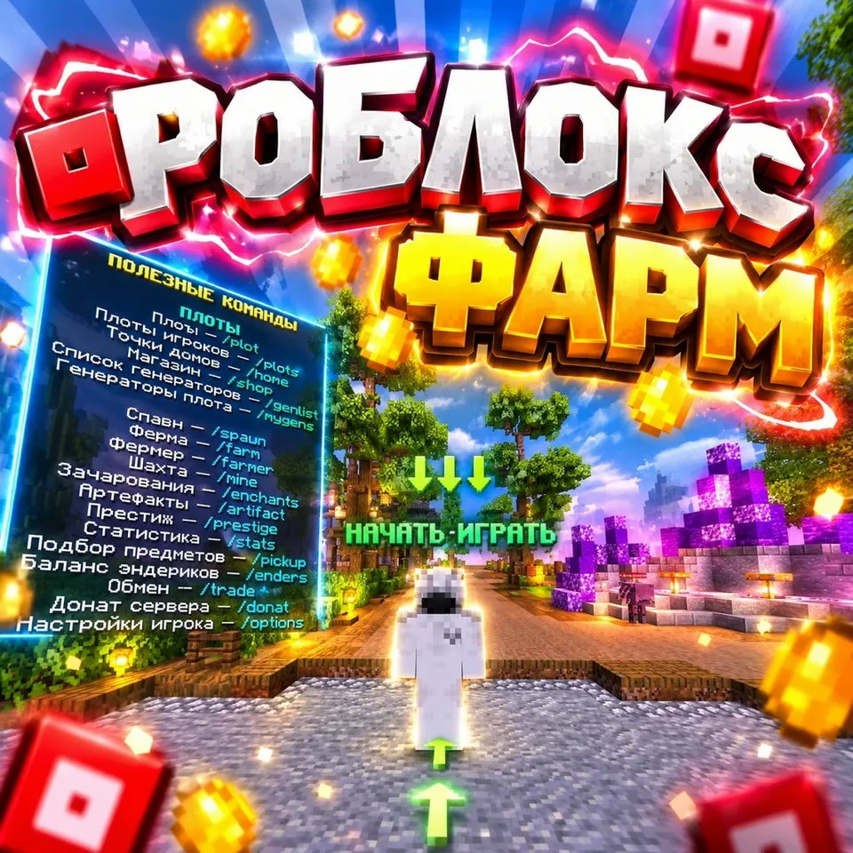 Открытие режима Роблокс Фарм 9 октября в 17:00 МСК