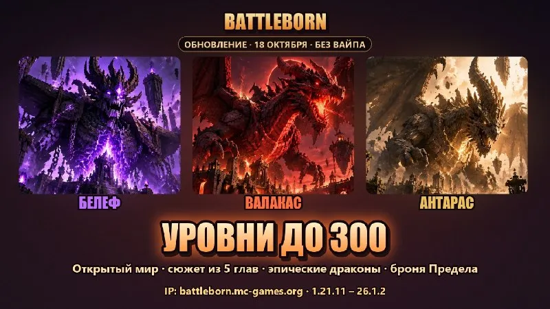 Уровни до 300, сюжет Красное небо и новые боссы 18 октября