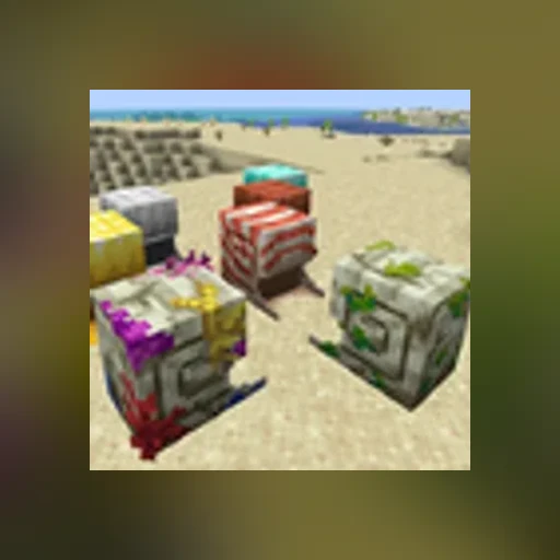 Nautilus Shell Block — скачать мод на Майнкрафт 1.21.11 для Fabric ...