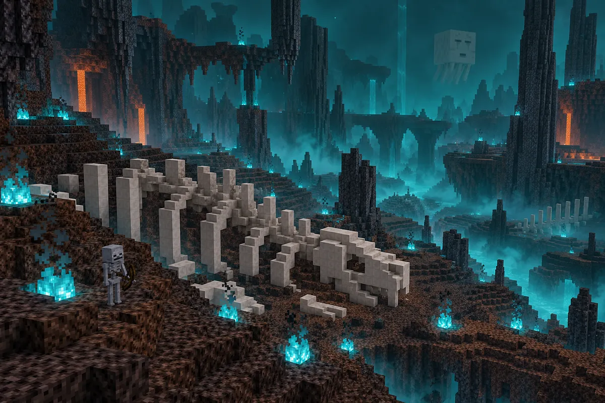 Долина песка душ в Майнкрафте