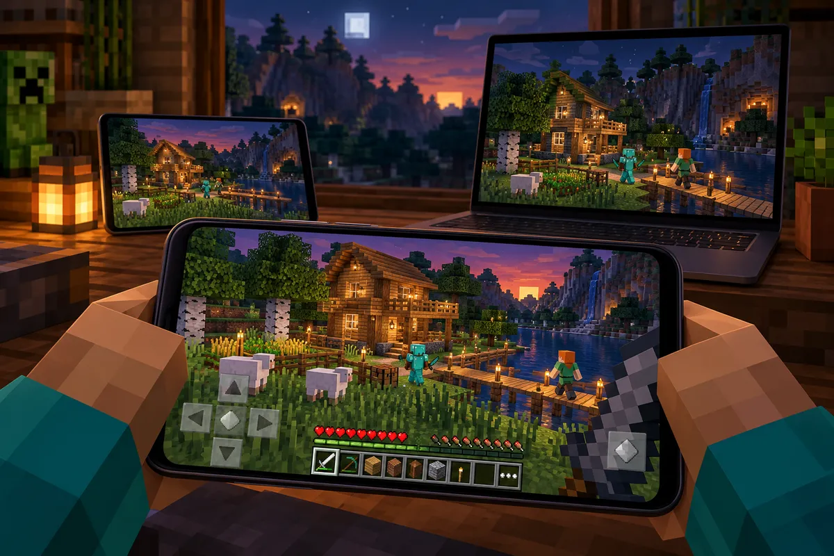 Майнкрафт на айфон и iPad