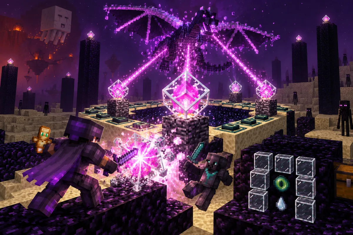 End Crystal в Майнкрафт